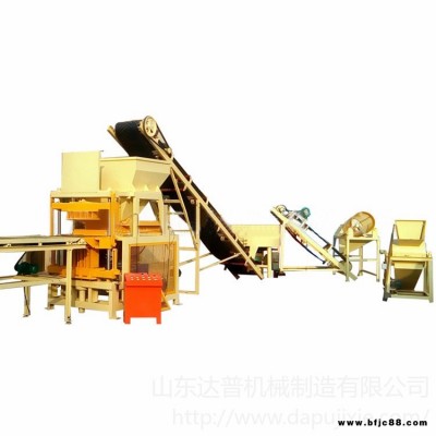 達普QT4-10全自動液壓粘土磚機  多功能連鎖磚機 全自動液壓粘土磚紅磚設(shè)備