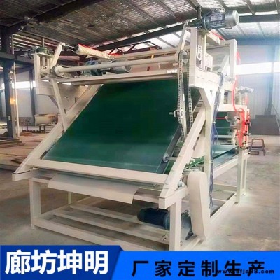 玻璃棉分層機玻璃棉貼箔機玻璃棉貼箔設備th001玻璃棉打卷機節能降耗