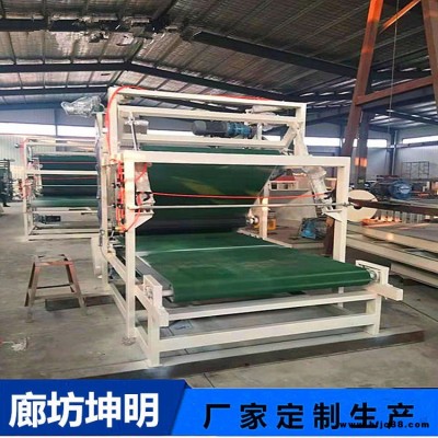th001玻璃棉打卷機玻璃棉貼箔設備玻璃棉分層機玻璃棉貼箔機工廠價直供
