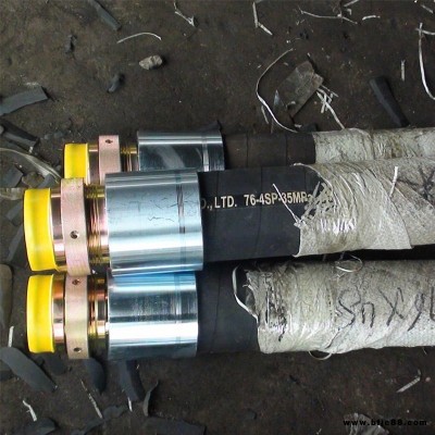 高壓鋼絲編織耐油膠管 大口徑鋼絲編織膠管 高壓導(dǎo)熱油管