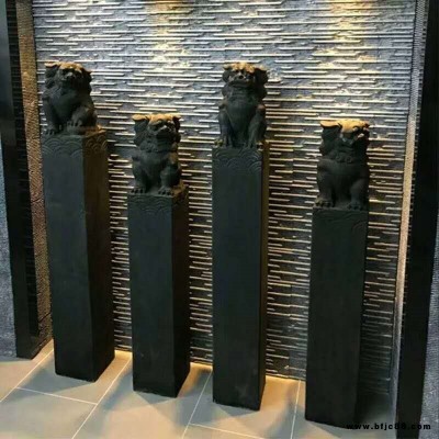 拴馬樁石雕擺件 盛合雕塑直銷大門兩側各種樣式拴馬樁石雕擺件