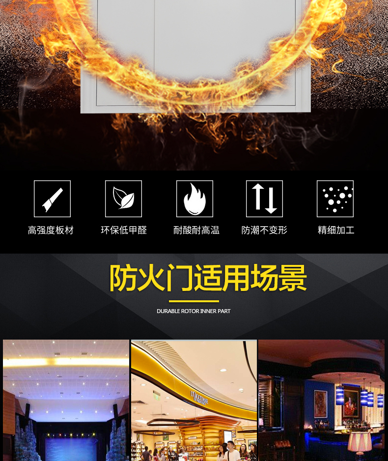 廠家定制鋼質(zhì)甲級防火門 消防通道鋼質(zhì)門 隔熱防火門示例圖3