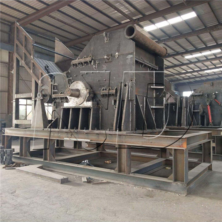 破碎廠用角鋼破碎機,角鋼工業垃圾破碎機,河南諾德角鋼破碎設備