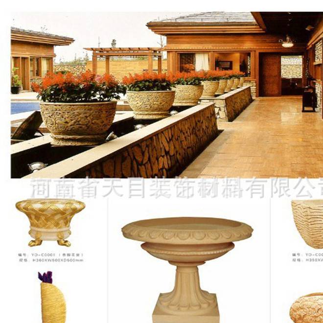 河南砂巖花盆花缽、河南砂巖花盆花缽價格示例圖11