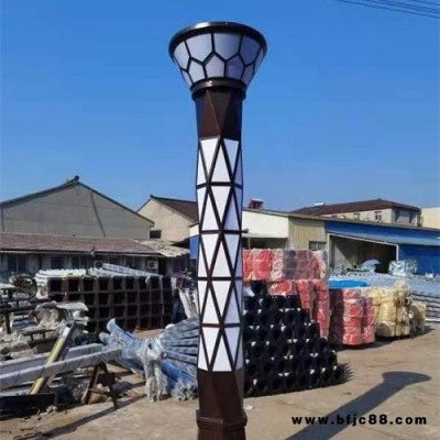 廣場庭院燈 3米雙臂熱鍍鋅庭院燈 小區(qū)庭院燈廠家
