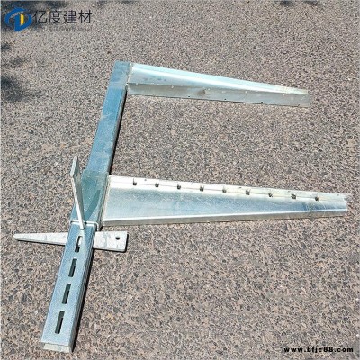 億度建材現貨直銷工地方柱卡箍橫梁地梁緊固件規格齊全