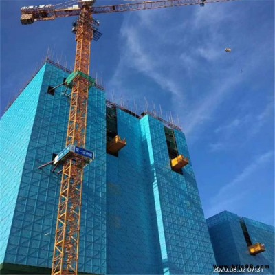 腳手架穿孔鋼板網 圓孔鋼板網外掛 建筑鋼網片連接件 施工專用保護網 國凱網業