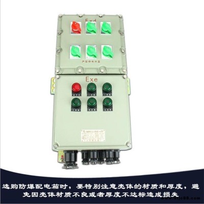 BXM防爆配電箱定做接線箱照明動力開關插銷插座檢修箱儀表控制配電柜