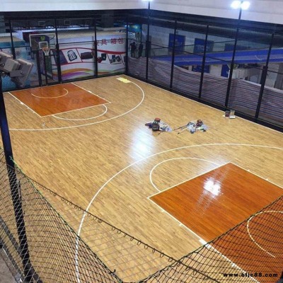 冀躍 雙龍骨減震運動木地板 籃球館羽毛球館運動木地板 可拆卸式地板 現貨
