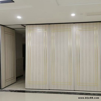 河北廠家定制實木移動屏風(fēng)隔斷 酒店吊軌活動屏風(fēng)隔斷門65型可折疊瑞兆新概念活動隔音墻