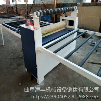 熱銷木工裝飾板雙面貼紙機1320密度板PVC貼面機熱膠纖維板平貼機津豐