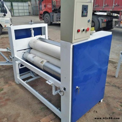 大板底上雙面涂膠機 膠合板滾涂機螺紋滾單雙面涂膠機 油性滾膠機 津豐批發價格