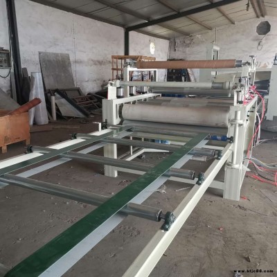 津豐貼面機廠家高分子膜鋁板貼面機大量批發 棋盤貼面機 PUR密度板平貼機JF-1300