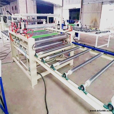 津豐貼面機廠全自動亞克力貼面機生產多層膠合板貼紙機木板貼面生產線JF-1300