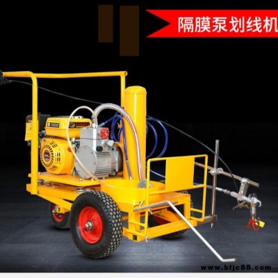 油漆噴涂標(biāo)線機(jī) 手推車載式劃線機(jī) 小區(qū)停車場汽油標(biāo)線設(shè)備 品牌保證