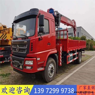 隨車吊廠家熱銷 新飛工10噸隨車吊 陜汽軒德單橋新飛工10噸隨車吊