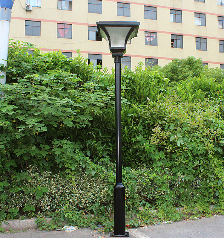 太陽能路燈戶外庭院燈led防水花園小區道路高桿3米路燈廠家直銷示例圖14