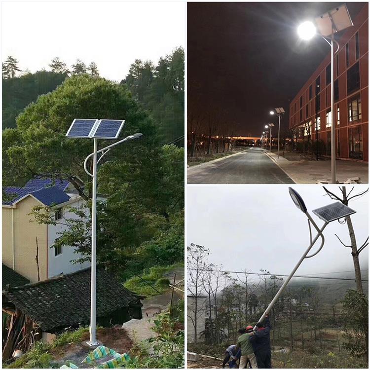 興諾光電張家口6米太陽能路燈價格及圖片LED太陽能路燈價格