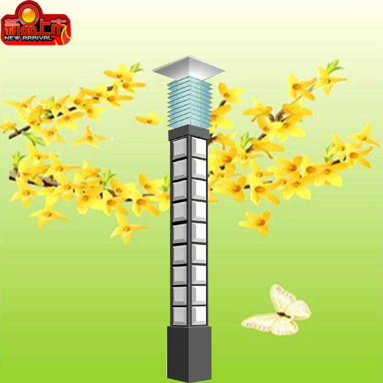 方形景觀燈公園廣場(chǎng)路燈LED庭院燈高桿燈中桿燈草坪燈戶外燈具示例圖127
