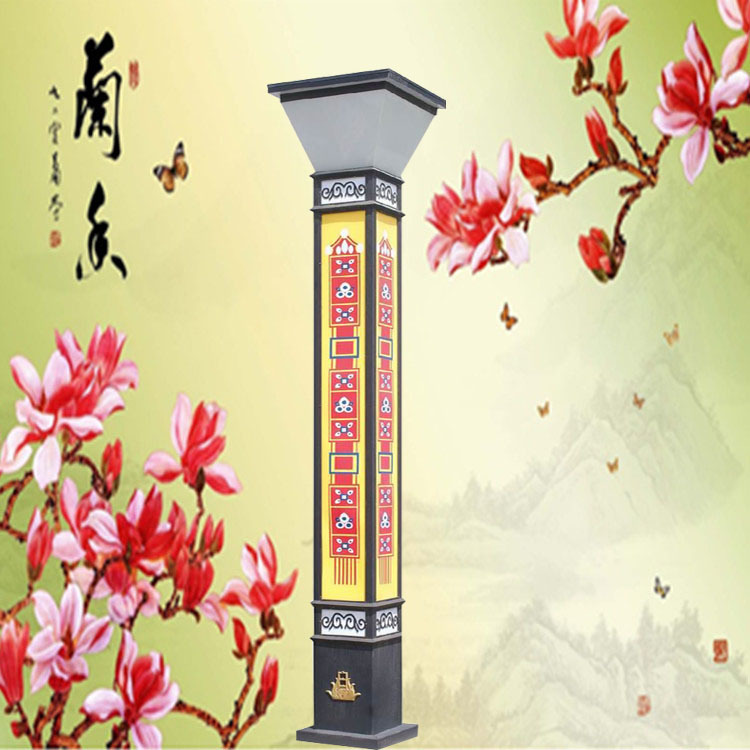方形景觀燈公園廣場(chǎng)路燈LED庭院燈高桿燈中桿燈草坪燈戶外燈具示例圖128
