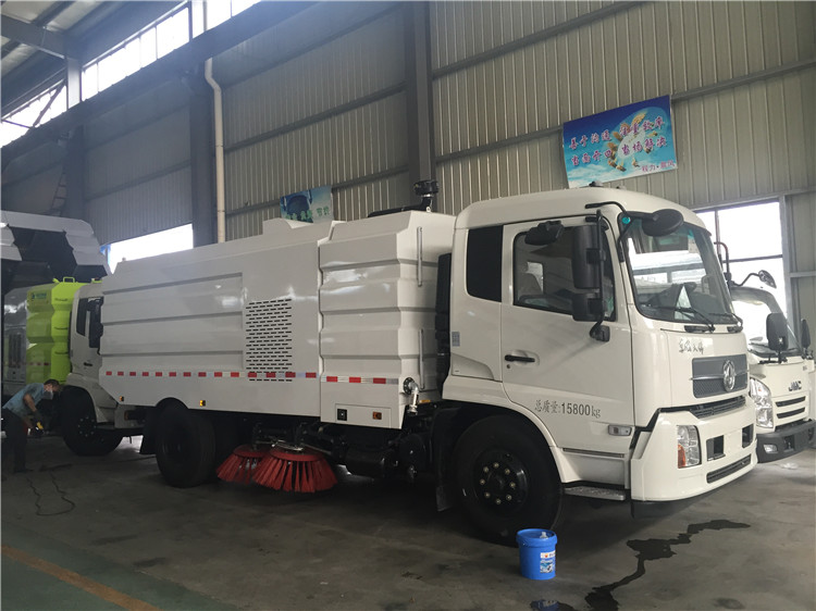 江鈴順達環衛用清掃車 智能型灑水清掃車有現車包送到