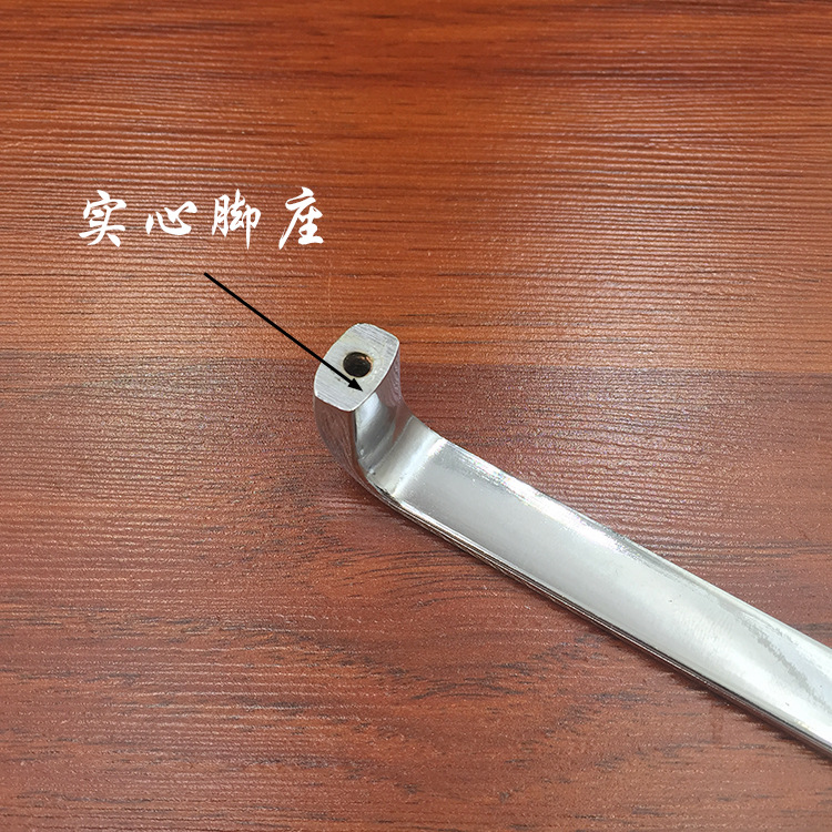 廠家直銷現代簡約假鉆鍍鉻鋅合金拉手家具五金抽屜櫥柜衣柜把手示例圖6