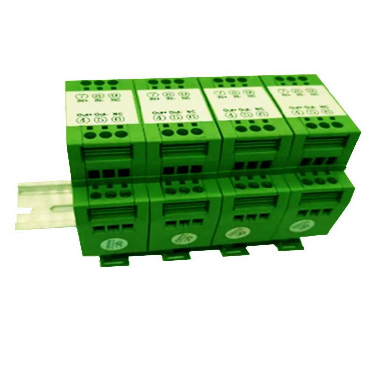 一進二出0-5kΩ轉4-20mA電阻信號轉換隔離器/變送器
