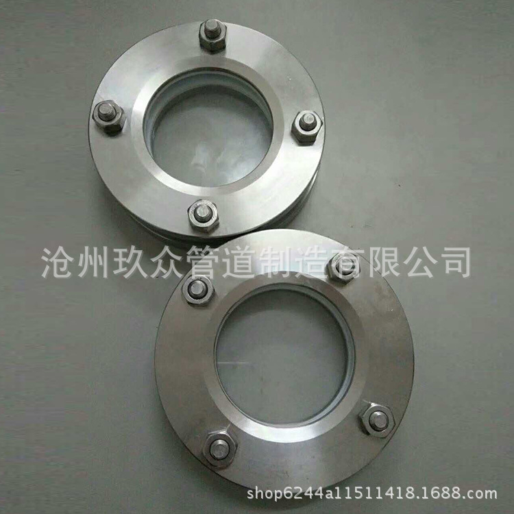 河北滄州高質量法蘭盤 優質鍛打平面碳鋼 國標鍛打法蘭片示例圖1