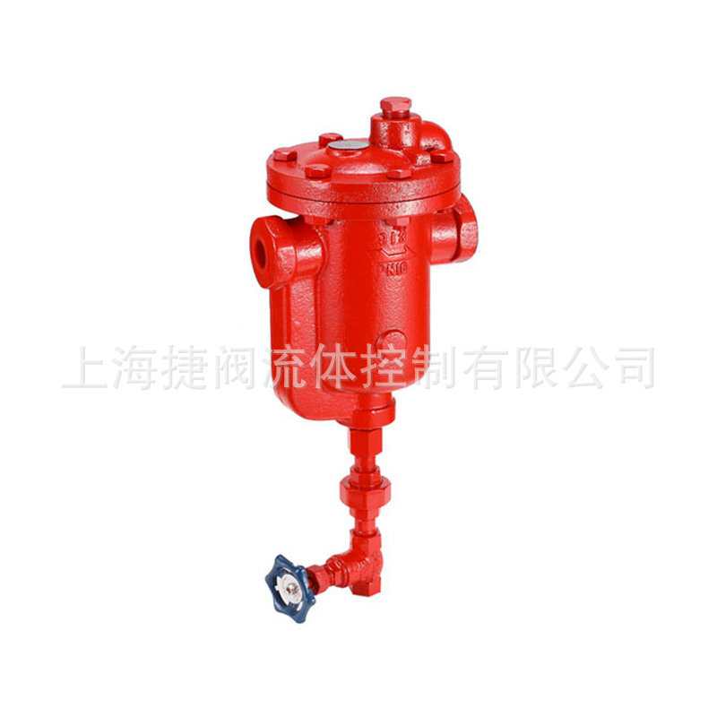 鑄鐵雙節流孔倒筒式蒸汽疏水閥 臺灣倒吊桶式41DC系列疏水閥批發示例圖12