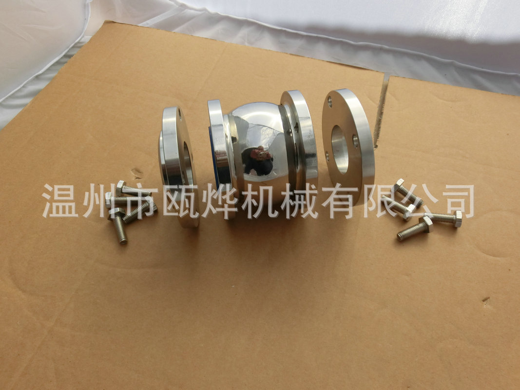 高潔凈止回閥 衛(wèi)生許可證消音止回閥 衛(wèi)生級球形止回閥示例圖93