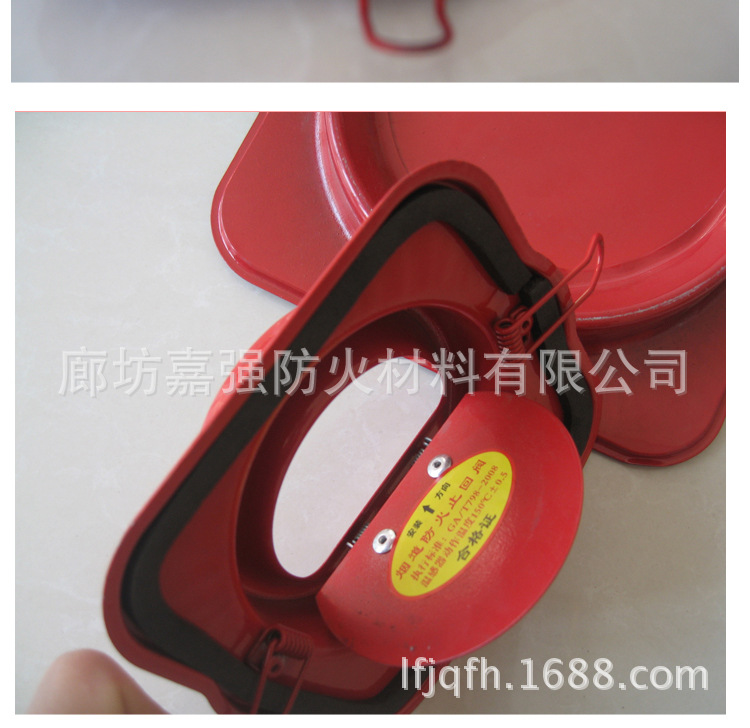 河北 現貨供應煙道帽 煙道止回閥DN100 160型 耐火材料廠家直銷示例圖12