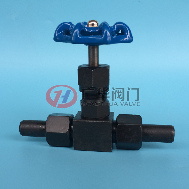 碳鋼外螺紋針型閥帶螺母接管焊接式截止閥J23H-160C手動取樣閥門示例圖6