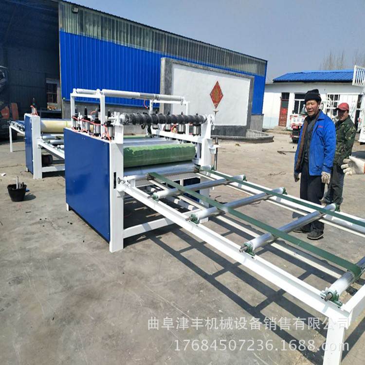 奧松板滾膠貼面機多功能亞克力片材貼紙機理想木工機械覆膜機示例圖13