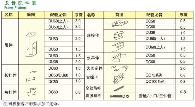 集成吊頂/吊頂配件 /廠價直銷示例圖2