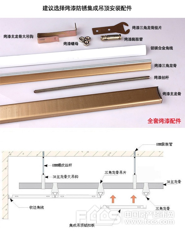 集成吊頂/吊頂配件 /廠價直銷示例圖3