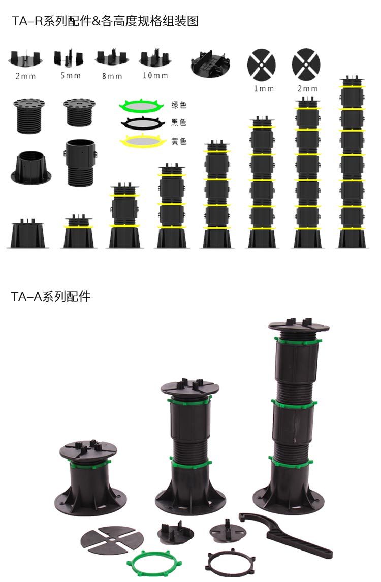 可調(diào)節(jié)萬能支撐器，龍骨萬能支撐器，廠家直銷蘇州亞馳供示例圖6