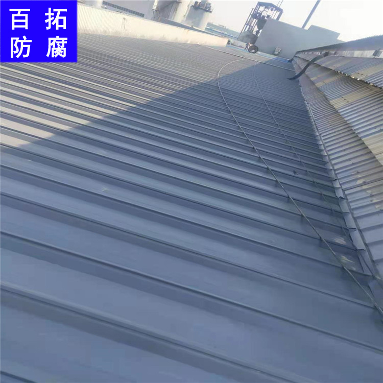 百拓廠家 直供 彩鋼專用漆 彩鋼瓦專用漆 彩鋼防腐劑 承攬施工工程示例圖14
