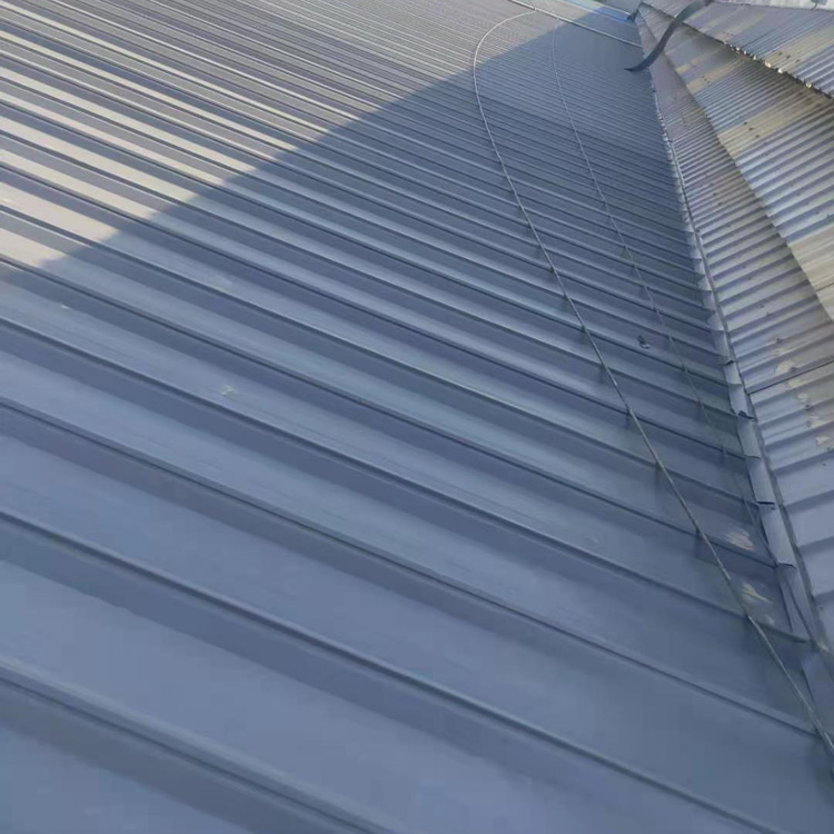 彩鋼瓦翻新漆 金屬屋面彩鋼翻新漆 水性工業漆 百拓 承接施工示例圖6
