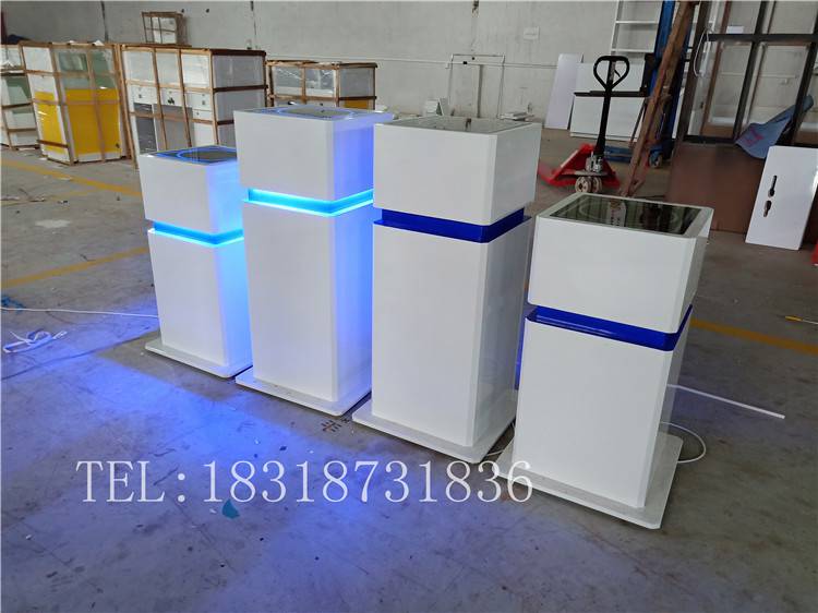 安防門(mén)鎖展示柜 云浮郁南因碩安防門(mén)鎖展示柜好太太吧臺(tái)