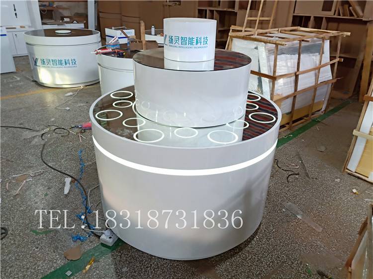 安防門(mén)鎖展示柜 云浮郁南因碩安防門(mén)鎖展示柜好太太吧臺(tái)