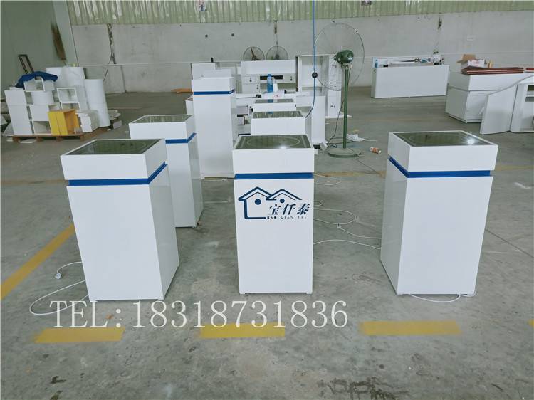 安防門(mén)鎖展示柜 云浮郁南因碩安防門(mén)鎖展示柜好太太吧臺(tái)