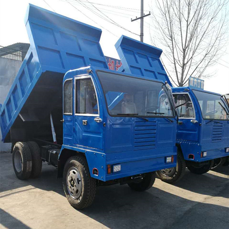 特殊定制挖魚池河提專用四輪運輸車液壓自卸轉(zhuǎn)向助力示例圖4