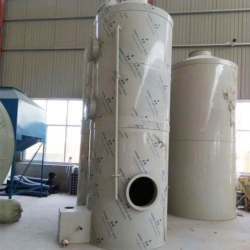 脫硫脫硝 廢氣處理水噴淋塔 噴漆房前處理油漆凈化 旋流噴淋塔示例圖3