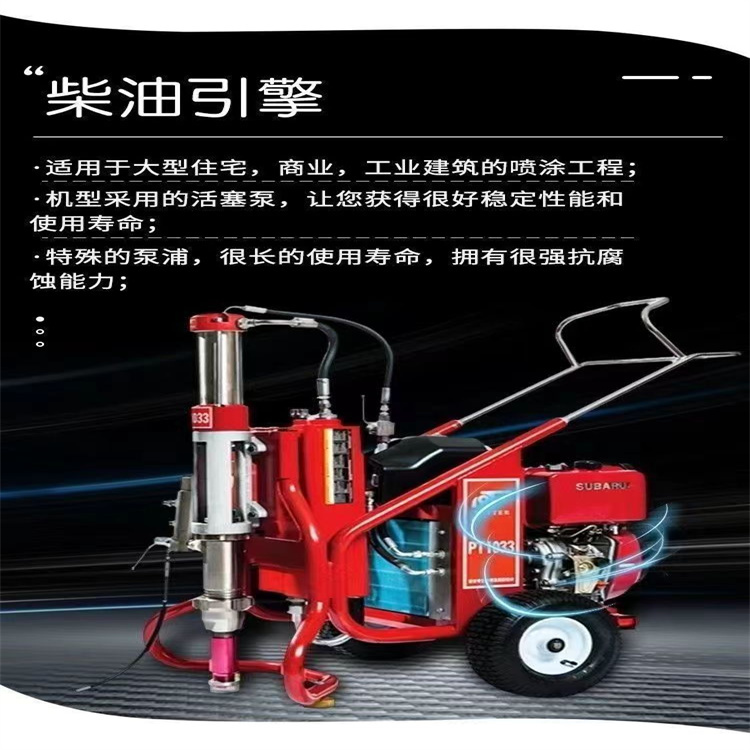 普田普特PT1033重型液壓噴粉機(jī)膩?zhàn)油苛戏浪阑鹑槟z漆油漆噴涂機(jī)示例圖6
