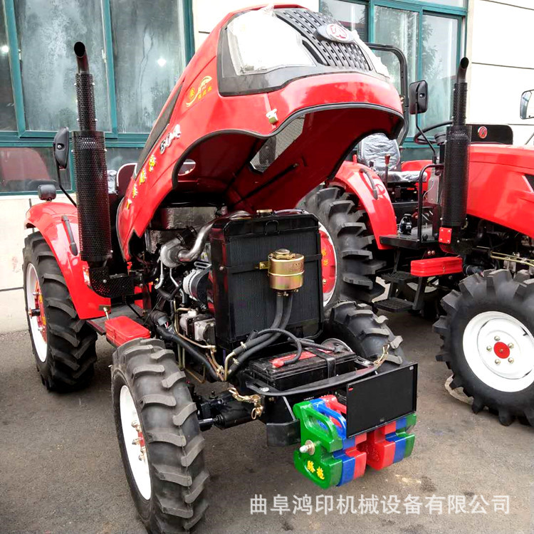 水旱地通用四輪拖拉機(jī)大馬力多缸四驅(qū)動(dòng)力拖拉機(jī)大型四輪農(nóng)耕機(jī)示例圖8