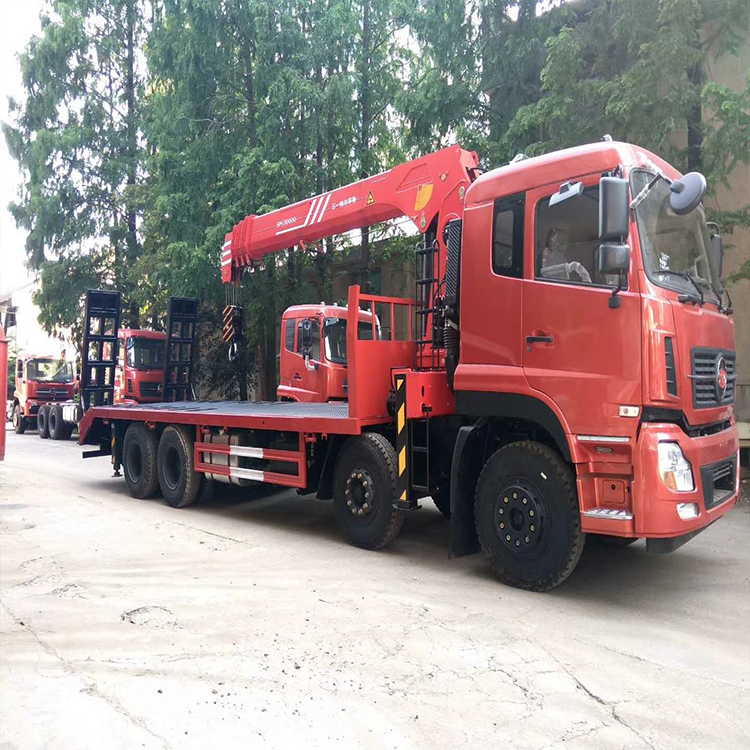 東風D3L后八輪玉柴240馬力徐工G型12噸隨車吊 8噸徐工隨車吊 神百 大馬力