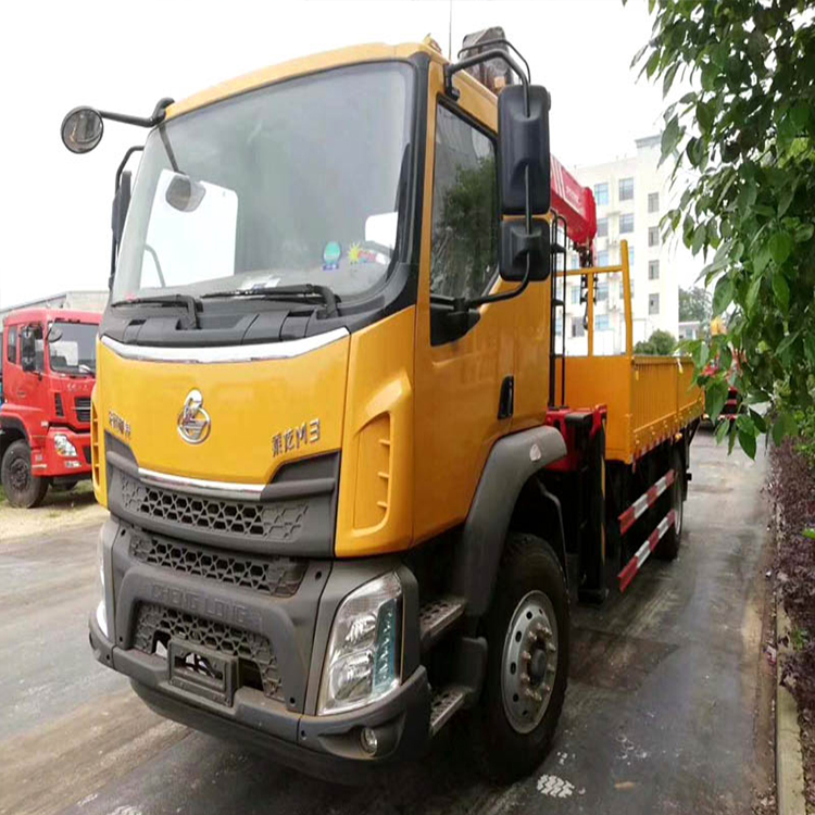 東風華神F5裝配徐工12噸4節臂隨車吊 徐工隨車吊圖片 神百 歡迎選購