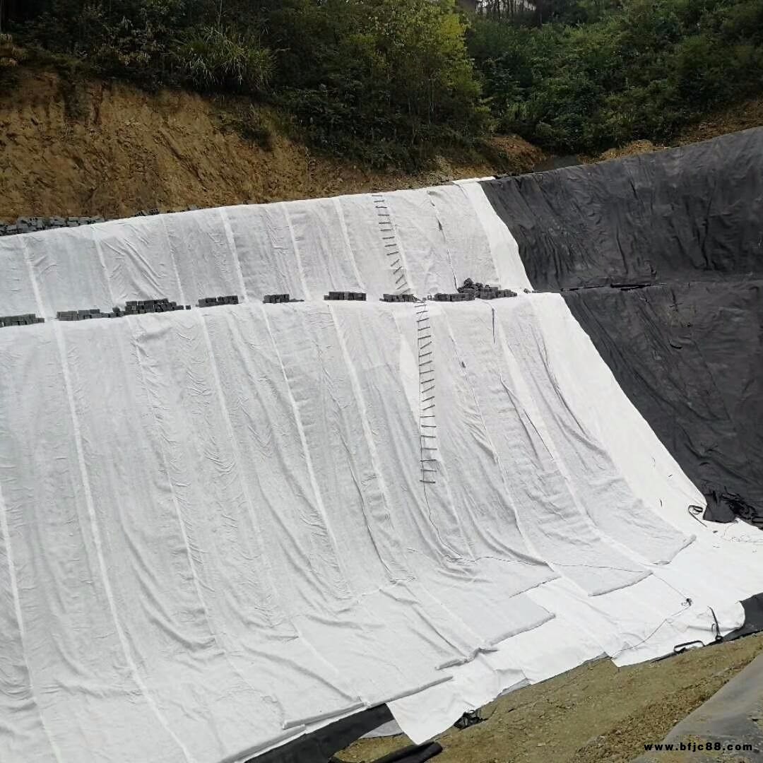 廠家景觀人工湖國標(biāo)復(fù)合土工膜600g 不透水一布一膜 兩布一膜 聚乙烯復(fù)合土工膜