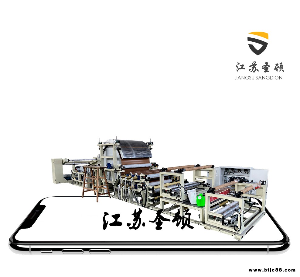無(wú)溶劑熱復(fù)合機(jī) 無(wú)紡布防水透氣膜復(fù)合機(jī) 電加熱 江蘇圣頓機(jī)械 廠(chǎng)家直供