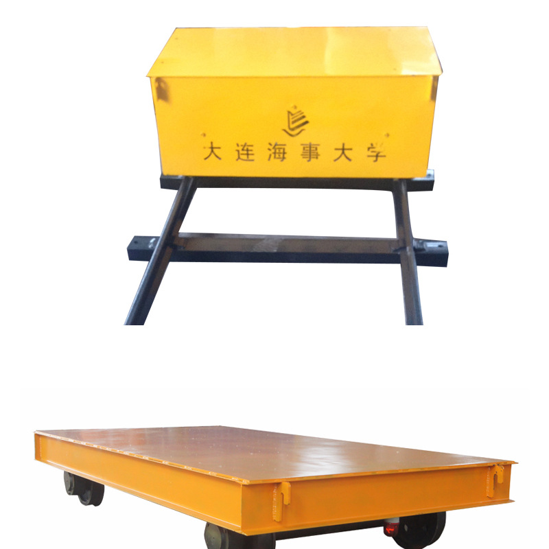 KPT-5-1拖纜供電5噸電動(dòng)平車 磚廠搬磚車 重物搬運(yùn)示例圖5